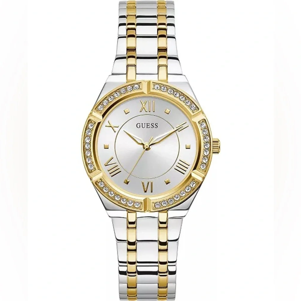 GUESS Women's Two-Tone Stainless Steel Bracelet Watch 36mm